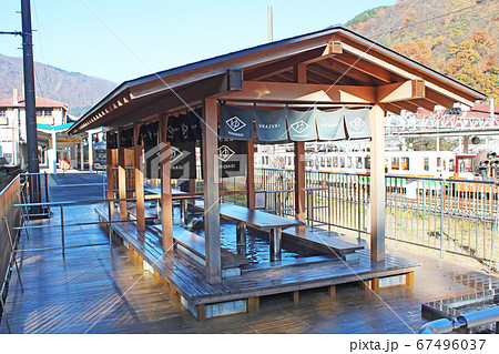 宇奈月温泉駅　足湯 67496037