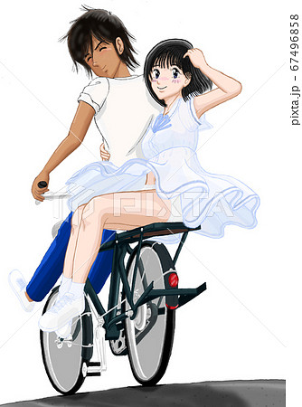 JK由宇なついろ「君を自転車のうしろに乗せて...」20 67496858