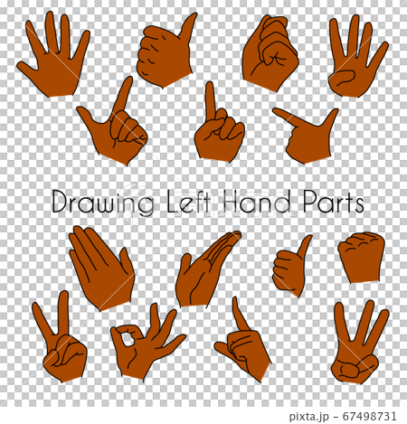 手寫風格手身體部位套 67498731