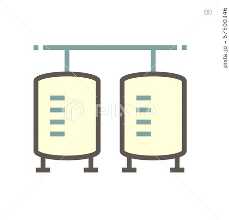 Tank of raw material in food processing production 67500346
