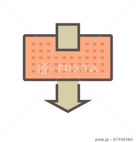 Air conditioner control vector icon design, 67500360