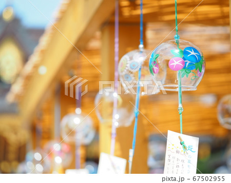 北海道の風景 美瑛神社の風鈴 北海道の風景 美瑛神社の風鈴 67502955