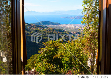 Volos city view from Pelion mount, Greece Volos city view from Pelion mount, Greece 67504065