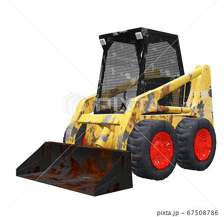 3d yellow excavator 3d yellow excavator 67508786