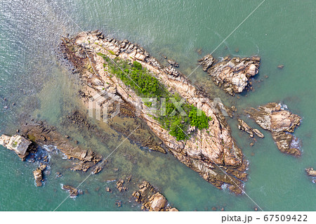 Aerial photo taken in the beautiful coastal Area Aerial photo taken in the beautiful coastal Area 67509422