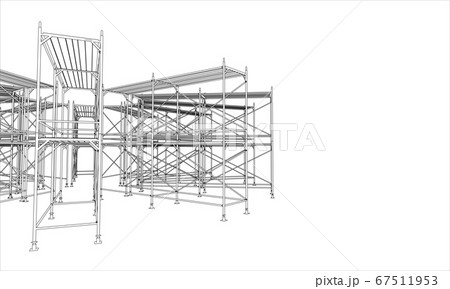 Drawing or sketch of a large shelves 67511953