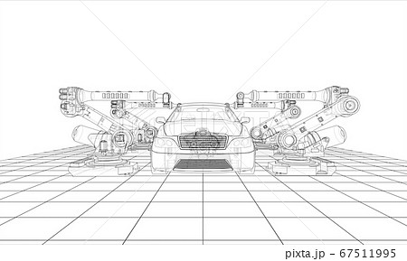 Assembly of motor vehicle 67511995