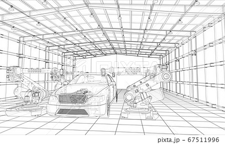 Assembly of motor vehicle 67511996