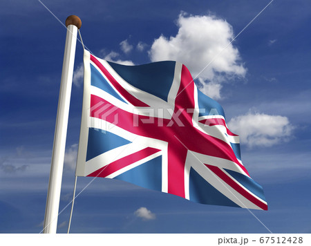 United Kingdom flag (with clipping path) 67512428