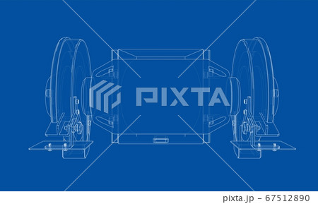 Outline electric grindstone 67512890