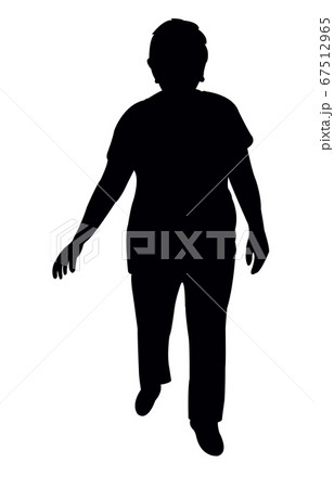 a man body silhouette vector 67512965