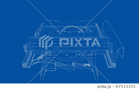 Outline table saw for woodwork 67513155
