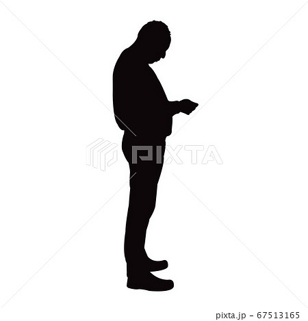 a man body silhouette vector - Stock Illustration [67513165] - PIXTA