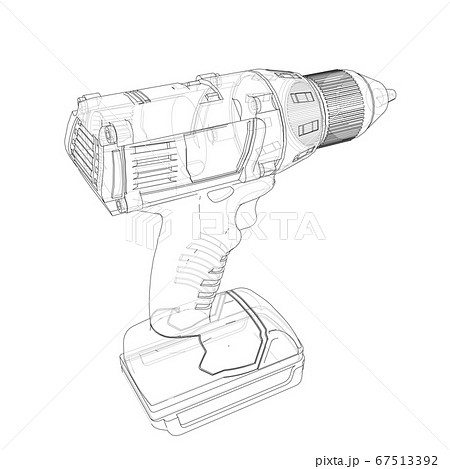 Electric cordless screwdriver 67513392