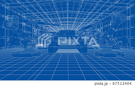 Assembly of motor vehicle 67513404