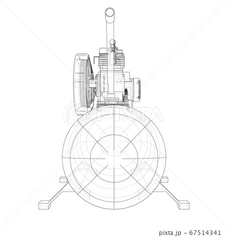 Outline Air compressor 67514341