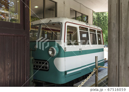 赤沢自然休養林 森林鉄道記念館の大型モーターカー 赤沢自然休養林 森林鉄道記念館の大型モーターカー 67516059