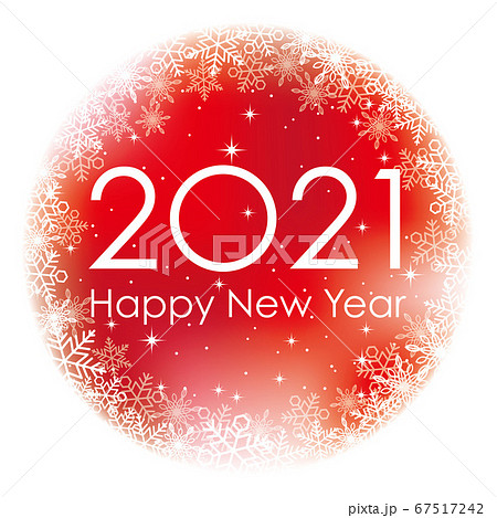 2021年　新年の円形のシンボル 67517242