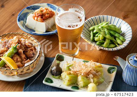 夏、ビールとおつまみ色々 夏、ビールとおつまみ色々 67517423
