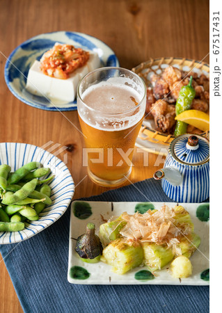 夏、ビールとおつまみ色々 夏、ビールとおつまみ色々 67517431