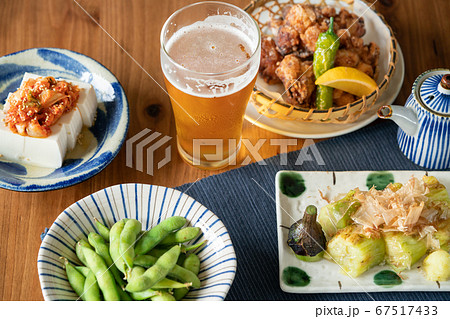 夏、ビールとおつまみ色々 67517433