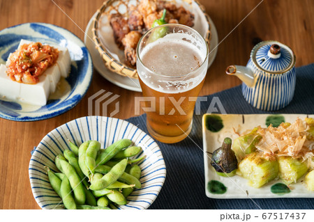 夏、ビールとおつまみ色々 67517437