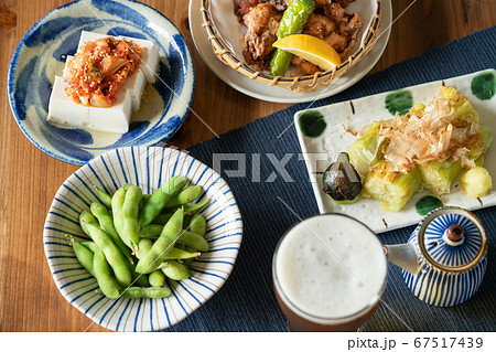 夏、ビールとおつまみ色々 夏、ビールとおつまみ色々 67517439