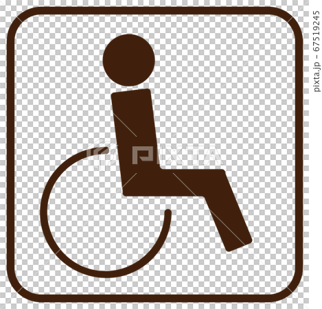 車いす・身体障碍者用トイレ　アイコン 67519245