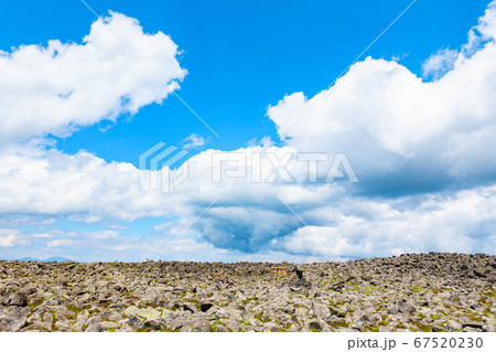 初夏の蓼科山登山:山頂の風景 初夏の蓼科山登山:山頂の風景 67520230