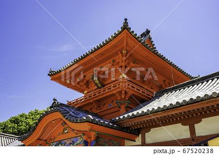 道後温泉　伊佐爾波神社　楼門　愛媛県松山市 67520238