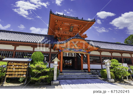 道後温泉　伊佐爾波神社　楼門　愛媛県松山市 67520245