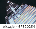 見上げた夜のアベノハルカス 67520254