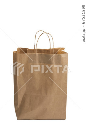paper bag isolated 67521899