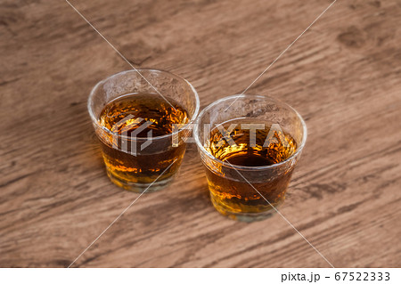 むぎ茶　Summer barley tea Japanese drink 67522333