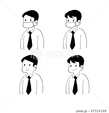 サラリーマンとマスク サラリーマンとマスク 67524199