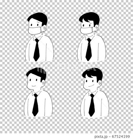 サラリーマンとマスク サラリーマンとマスク 67524199