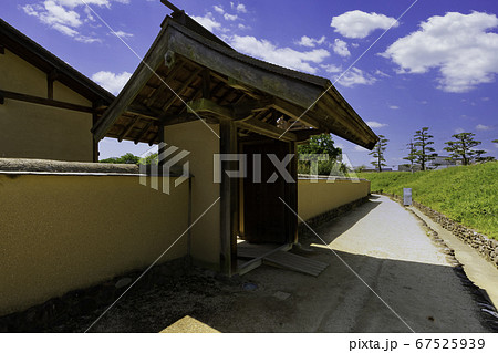 道後温泉　道後公園　湯築城跡　中世武家屋敷　愛媛県松山市 67525939