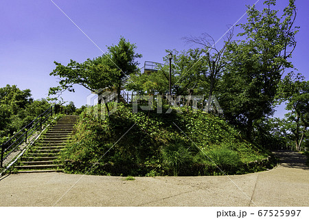 道後温泉　道後公園　湯築城跡　展望台　愛媛県松山市 67525997
