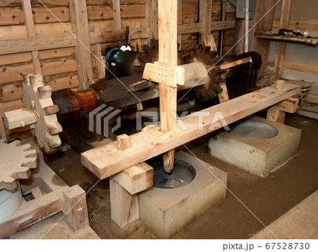 水車小屋の内部 67528730