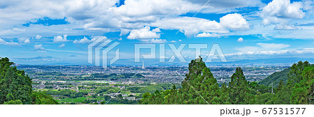 【持尾展望台より大阪平野(南河内)】 (高解像度版) 大阪府南河内郡河南町大字持尾 67531577