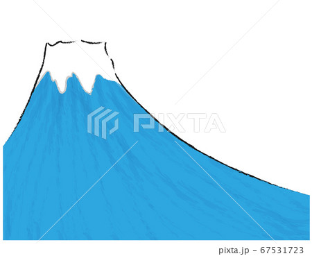 富士山のイラスト素材のイラスト素材