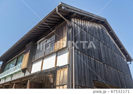 木造建築　長崎県長崎市出島　拝礼筆者蘭人部屋 67532171