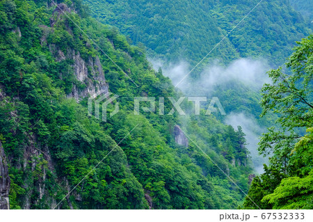 新緑の石ヤ塔(奈良県吉野郡下北山村) 新緑の石ヤ塔(奈良県吉野郡下北山村) 67532333