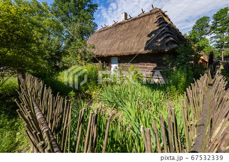 Traditional village in Poland. Open Air Museum. 67532339