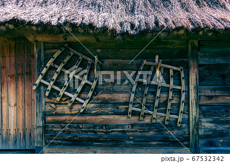 Traditional village in Poland. Open Air Museum. 67532342