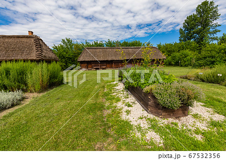 Traditional village in Poland. Open Air Museum. 67532356