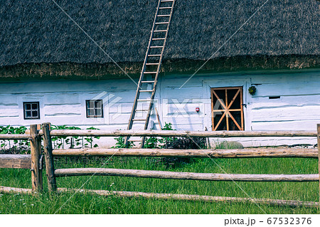Traditional village in Poland. Open Air Museum. 67532376