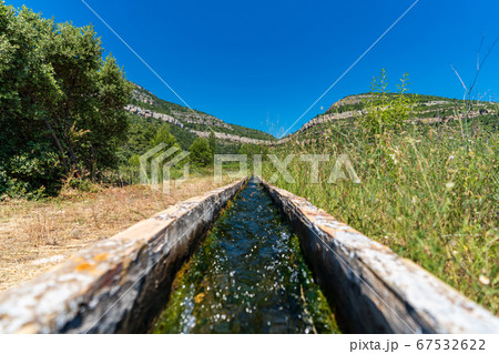 Channel for transporting water to dry zones Channel for transporting water to dry zones 67532622