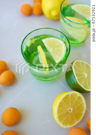 Tasty lemonade or mojito cocktail Tasty lemonade or mojito cocktail 67532921