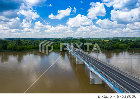 Bridge over Vistula river in Annopol, Poland. Bridge over Vistula river in Annopol, Poland. 67533006